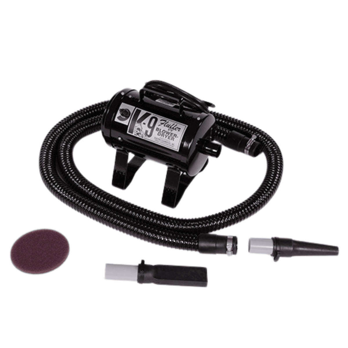 K-9 Fluffer Variable Speed Dog Grooming Dryer Black