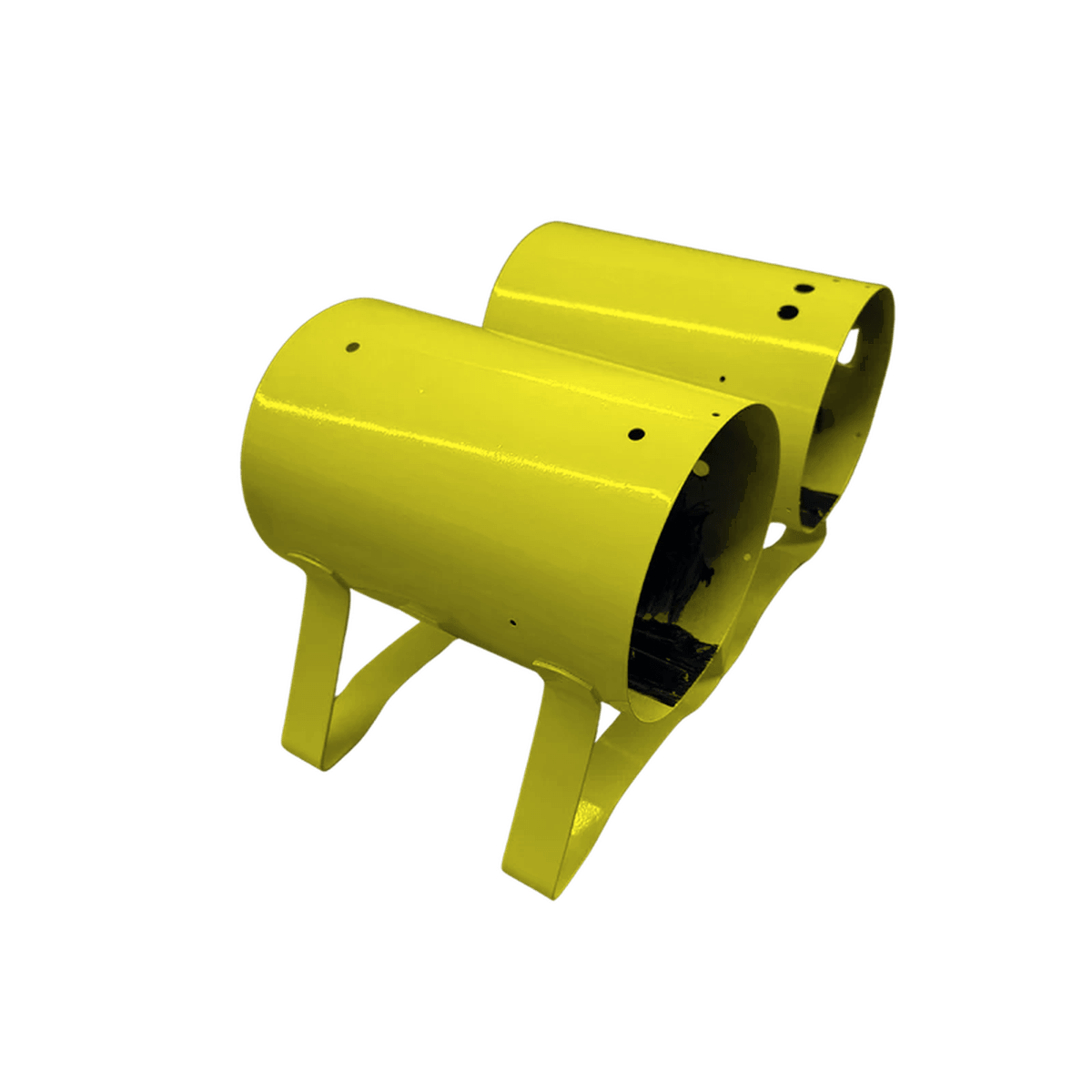 Yellow K-9 III replacement dog grooming dryer body, OEM metal housing for Standard and Variable Speed models