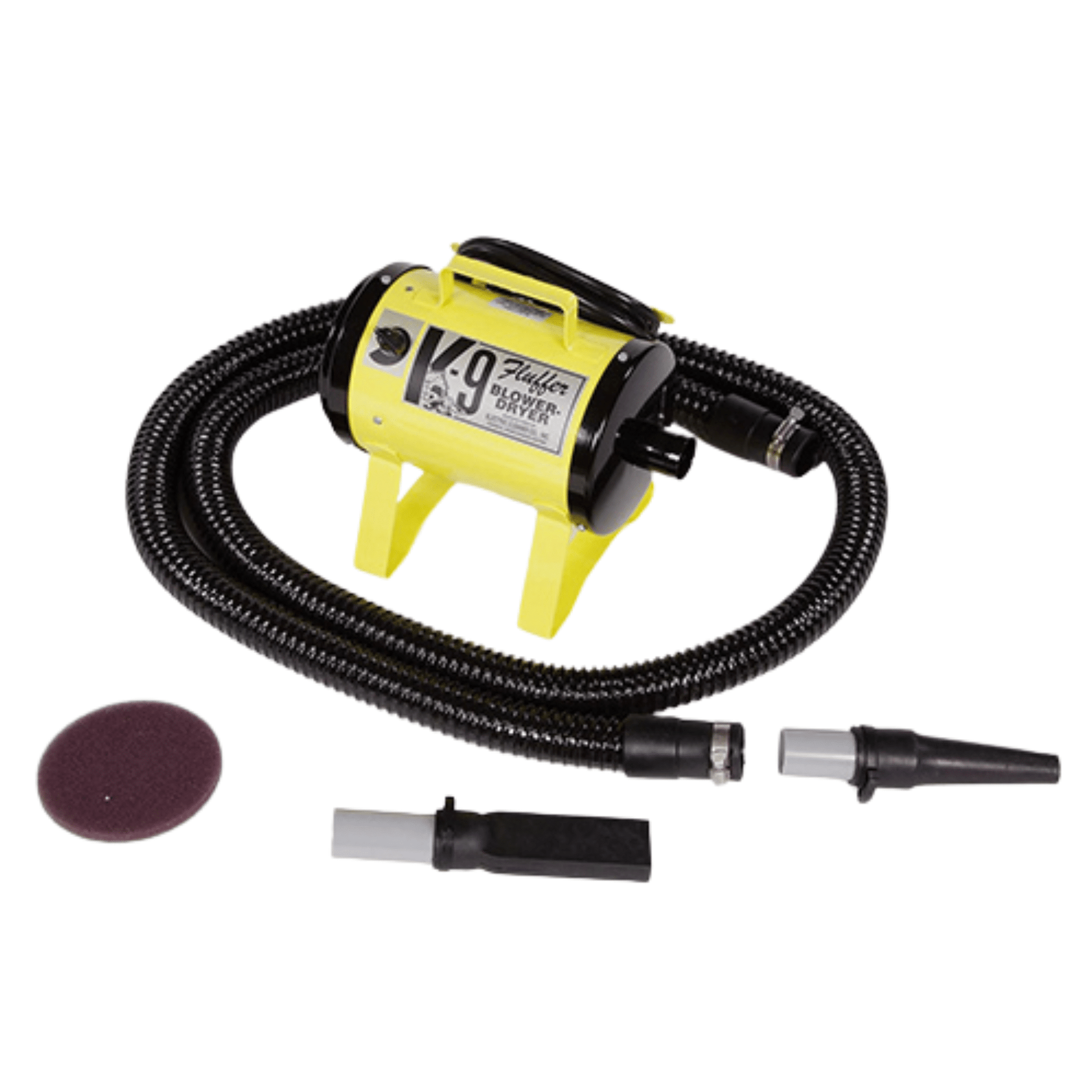 K - 9 Fluffer Variable Speed Dog Grooming Dryer – Compact High Velocity Professional