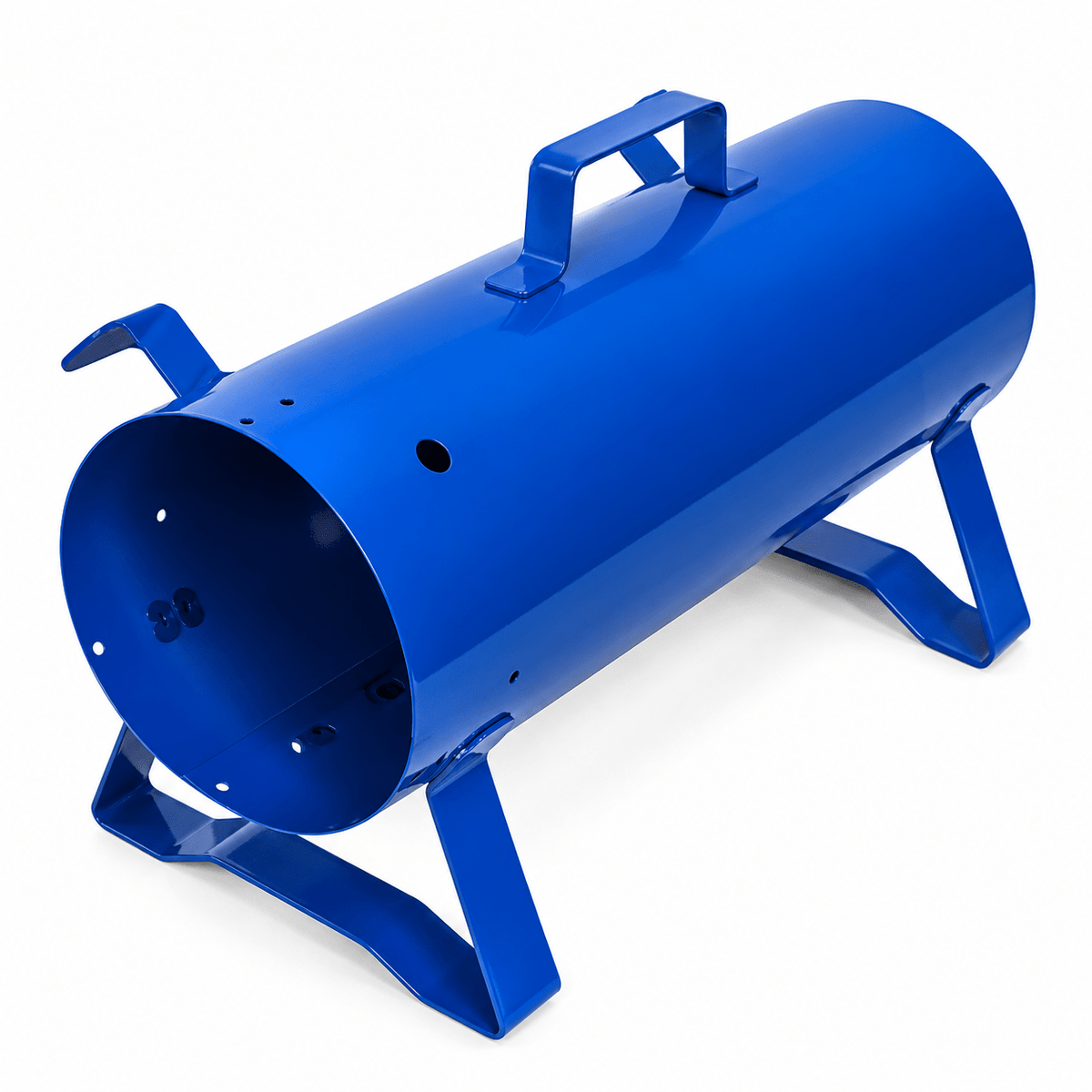 Blue K-9 II Variable Speed replacement dryer body with metal housing, handle, and support legs.