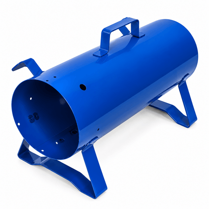 Blue K-9 II Variable Speed replacement dryer body with metal housing, handle, and support legs.