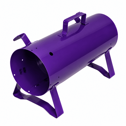 Purple K-9 II Variable Speed replacement dryer body with metal housing, handle, and support legs.