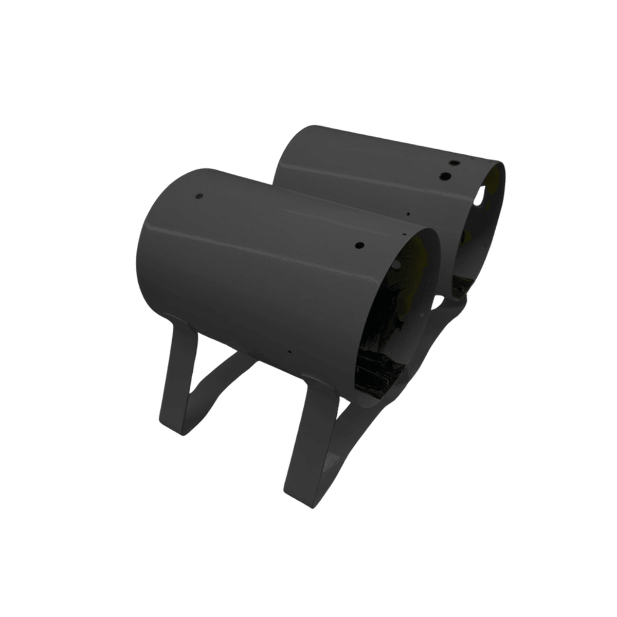 Black K-9 III replacement dog grooming dryer body, OEM metal housing for Standard and Variable Speed models