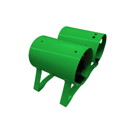 Green K-9 III replacement dog grooming dryer body, OEM metal housing for Standard and Variable Speed models