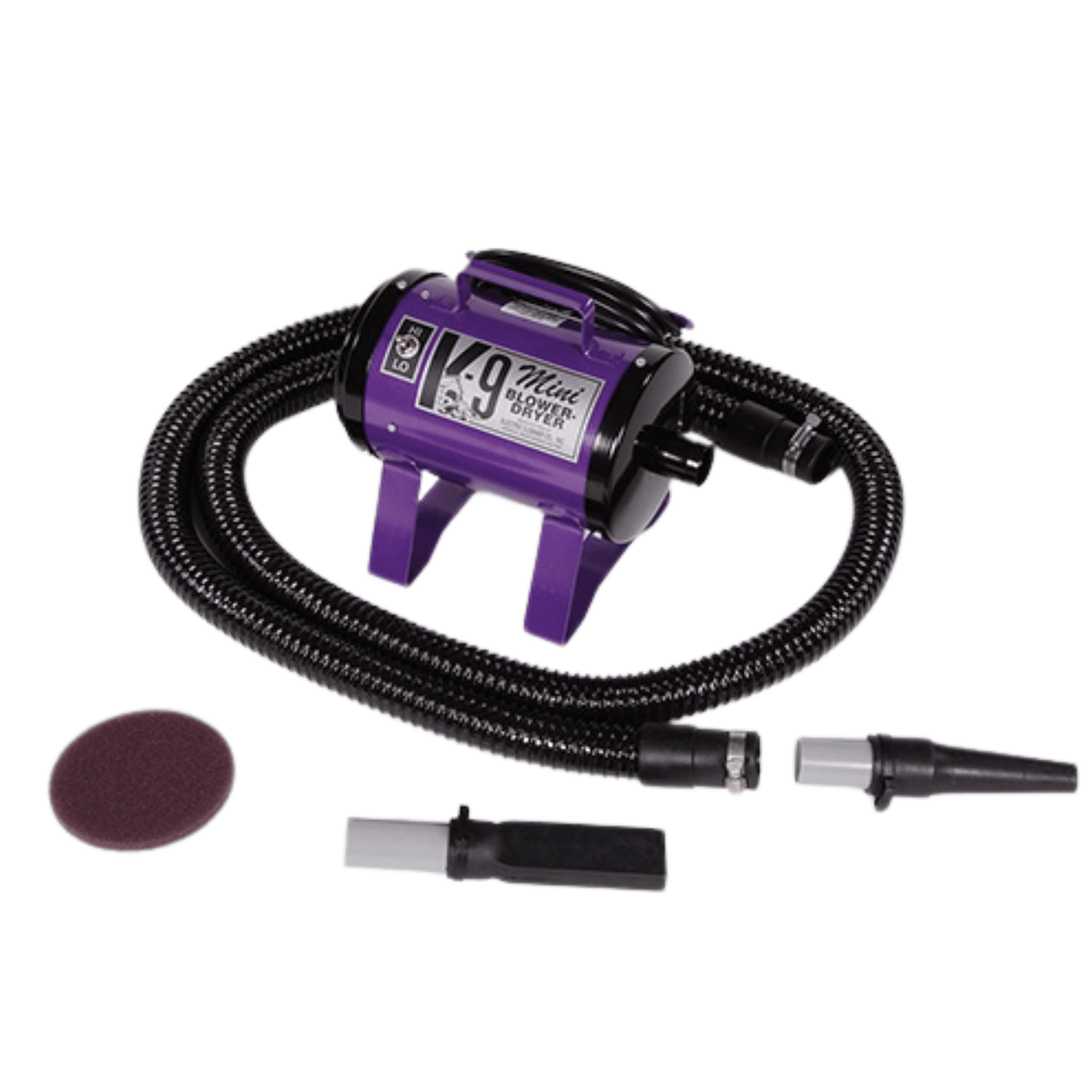Mini K - 9 High Velocity Dog Grooming Dryer – Portable 2 - Speed Professional
